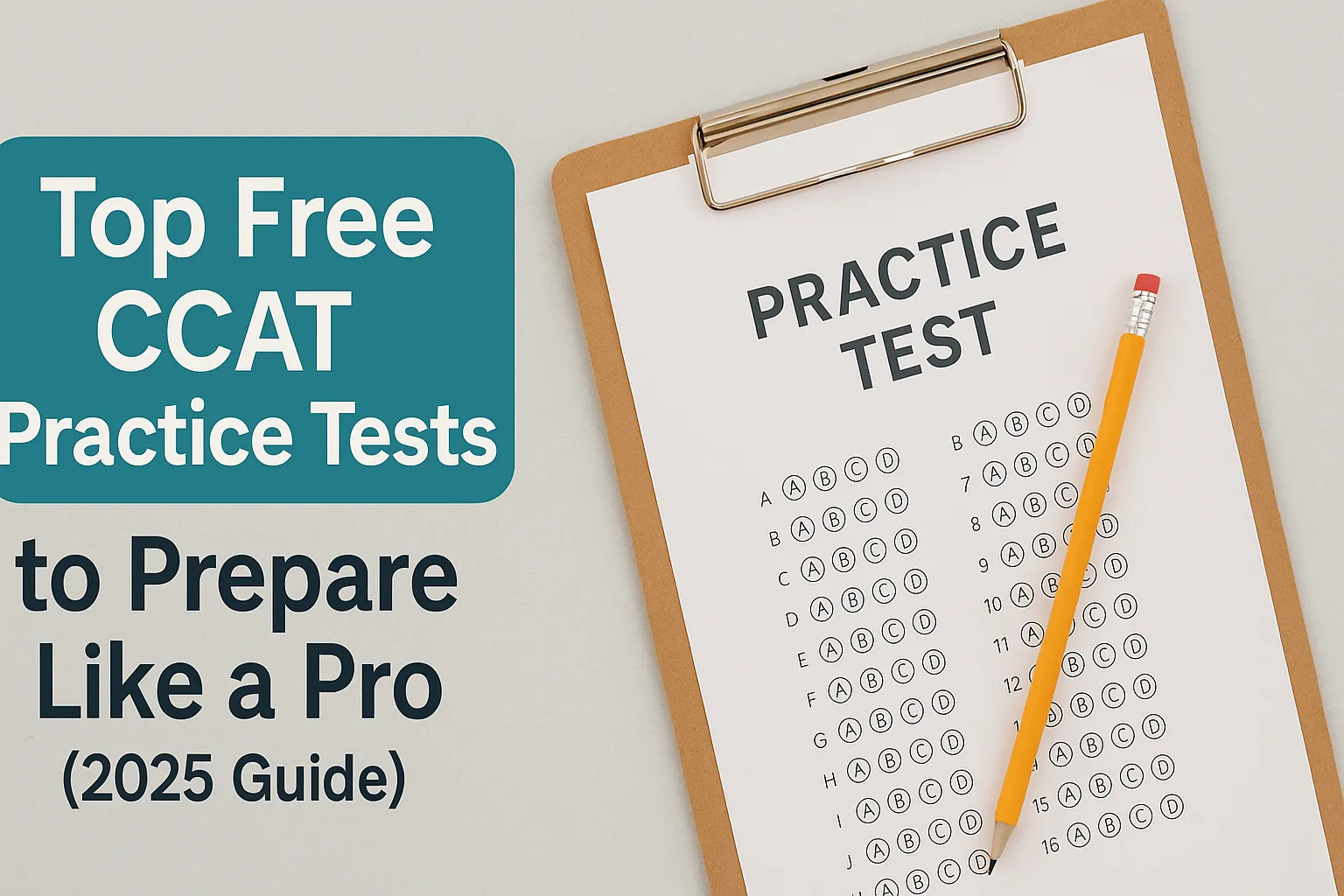 Top Free CCAT Practice Tests to Prepare Like a Pro (2025 Guide)