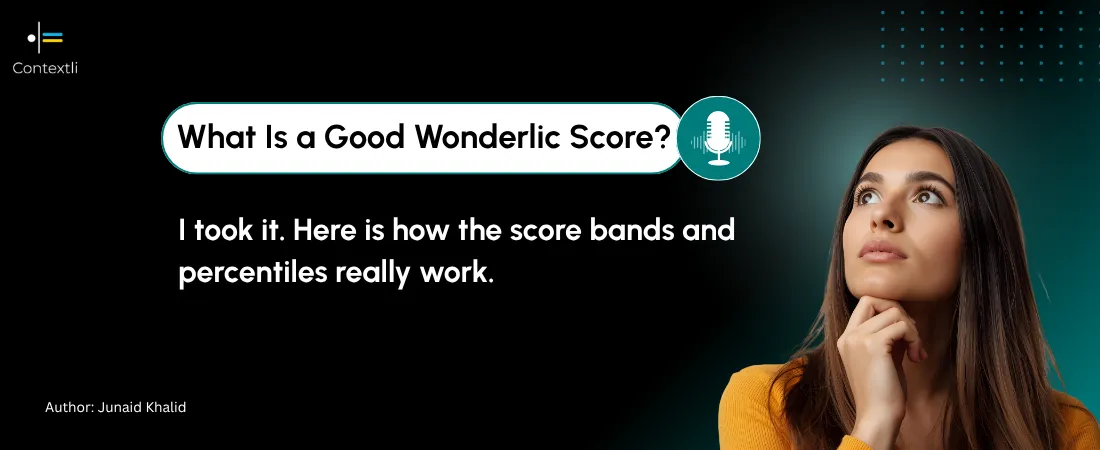 What Is a Good Wonderlic Score? I Took It and Here Is How the Percentiles Really Work
